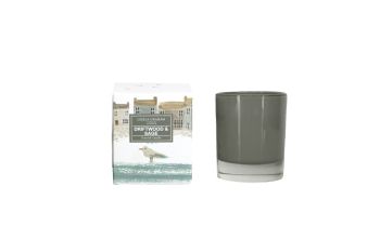 Gisela Graham Shoreline Driftwood and Sage Boxed Candle