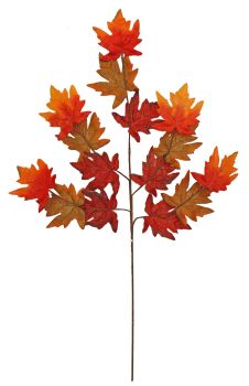 Autumnal Shimmer Maple Leaf Stem