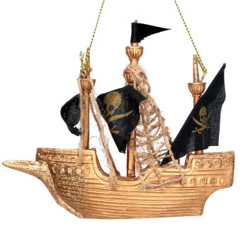 Gisela Graham Pirate Ship Decoration