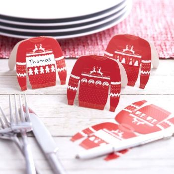 Ginger Ray Festive Jumper Place Cards