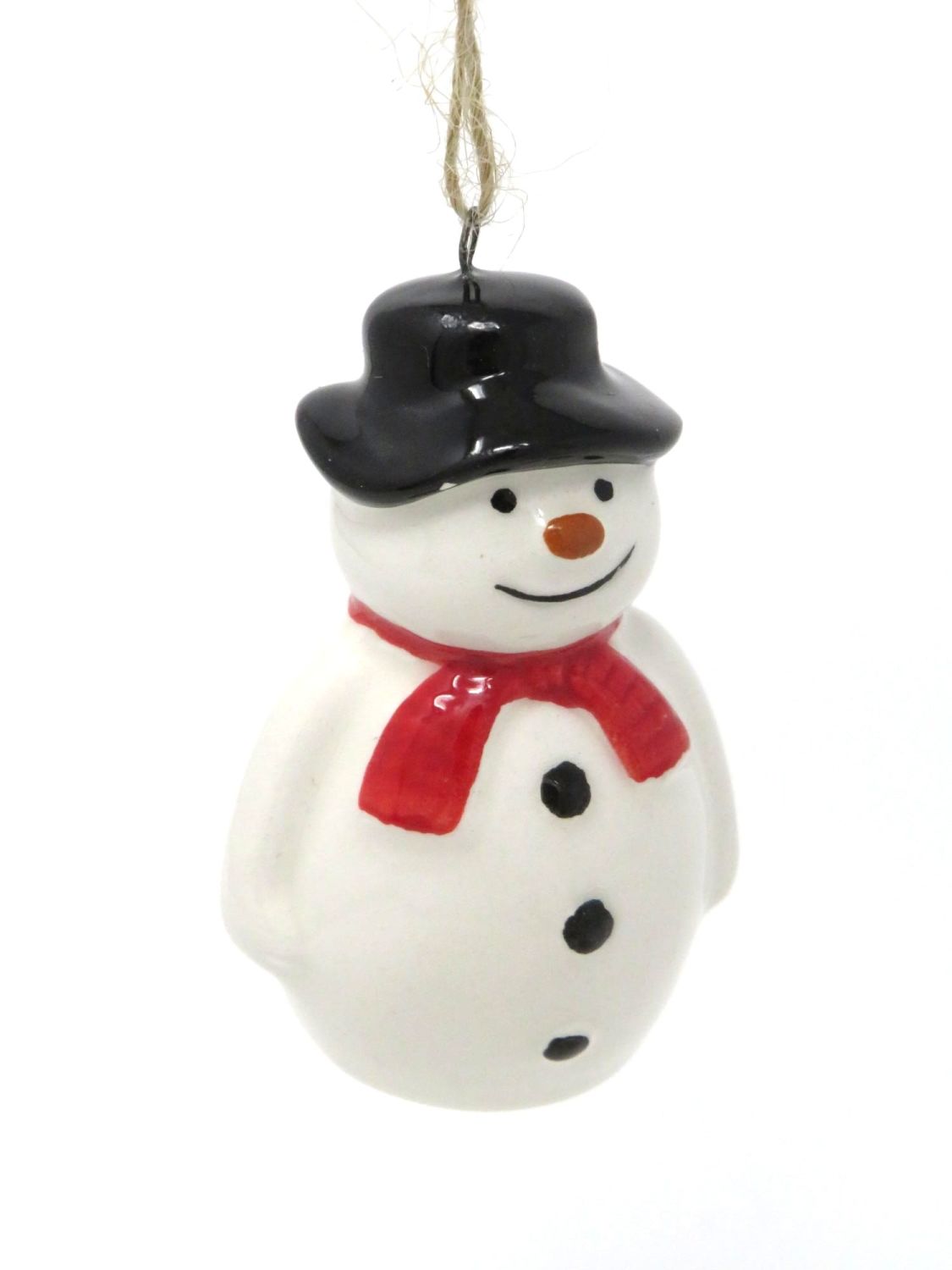 Ceramic Snowman Decoration