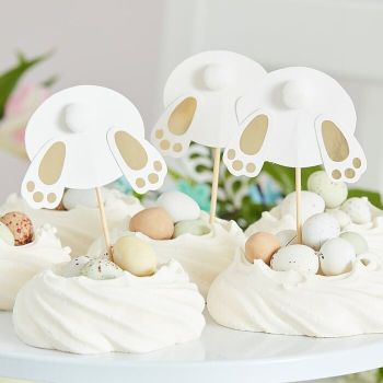 Ginger Ray Bunny Bum Cupcake Toppers