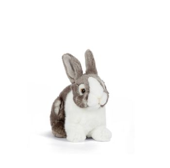 Living Nature Soft Toy Rabbit - Grey
