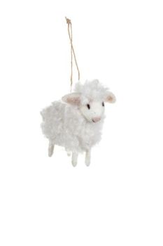 Woollen Serena Sheep Decoration