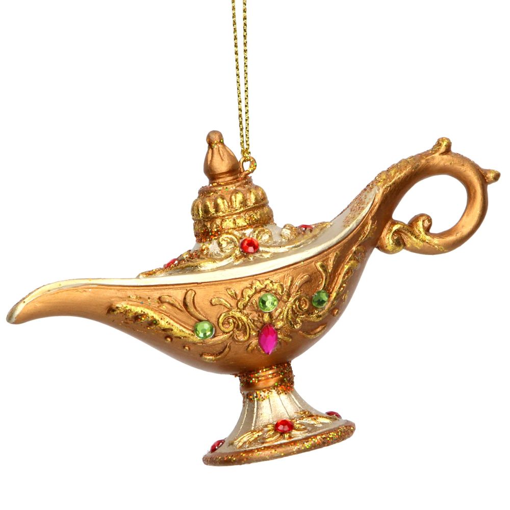 Gisela Graham Aladdin's Lamp Decoration