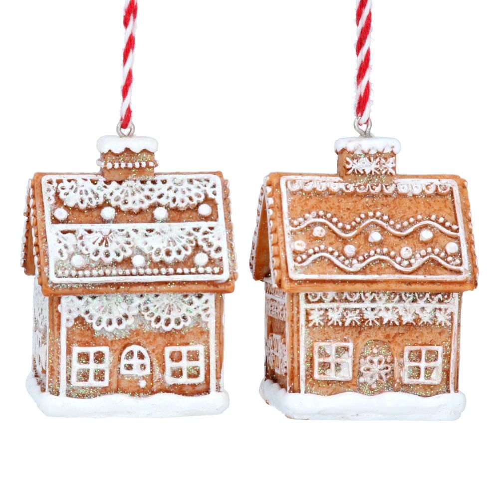 Gingerbread Lace 3D House Decoation