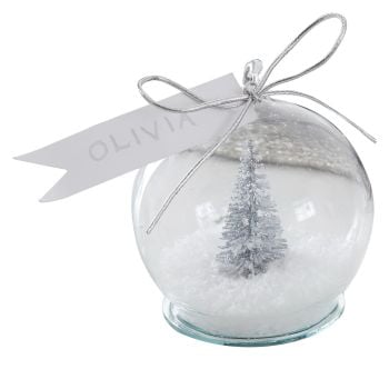 Ginger Ray Snow Globe Name Place Settings
