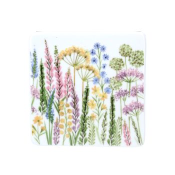 Gisela Graham Wildflower Meadow Ceramic Coaster