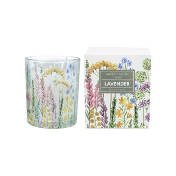 Gisela Graham Wildflower Meadow Boxed Candle - Small