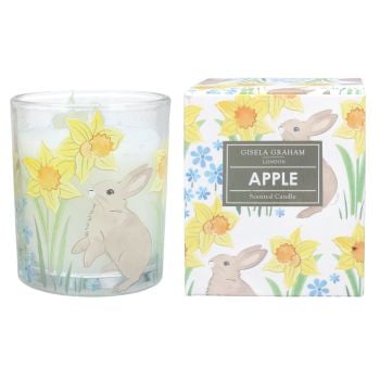 Gisela Graham Bunny and Daffodil Boxed Candle - Small