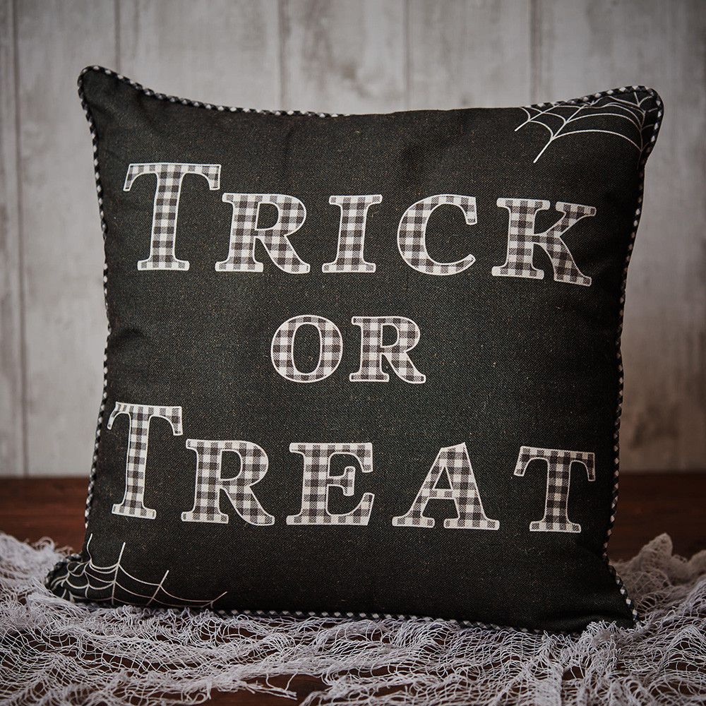 'Trick or Treat' Halloween Cushion