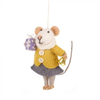 Agnes Mouse Felt Decoration
