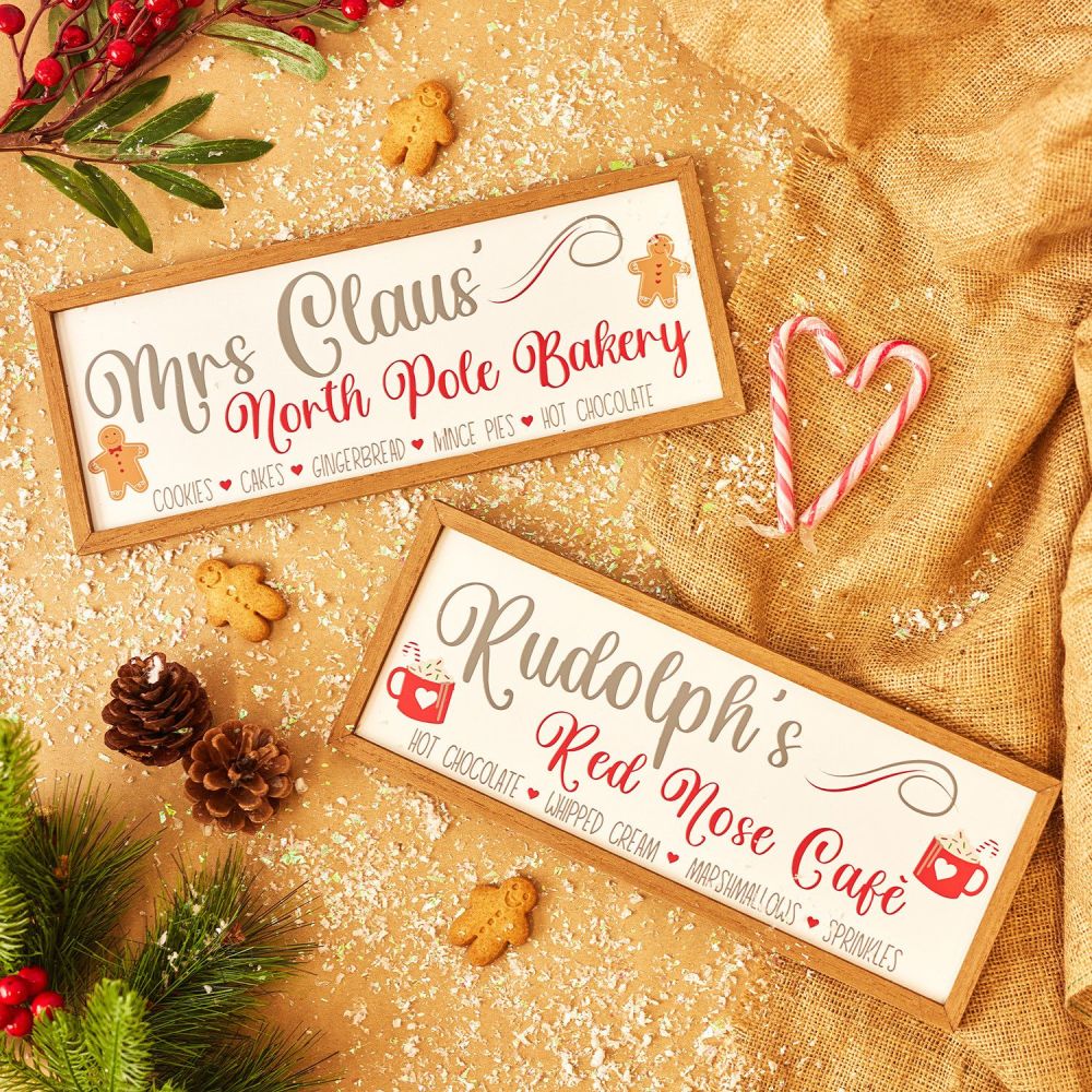 Christmas Sweet Treats Signs - 2 Assorted