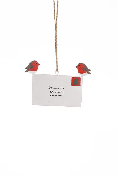 Shoeless Joe Robin Letter Delivery Decoration