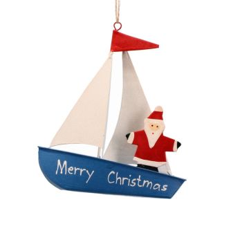Shoeless Joe Sailing Santa