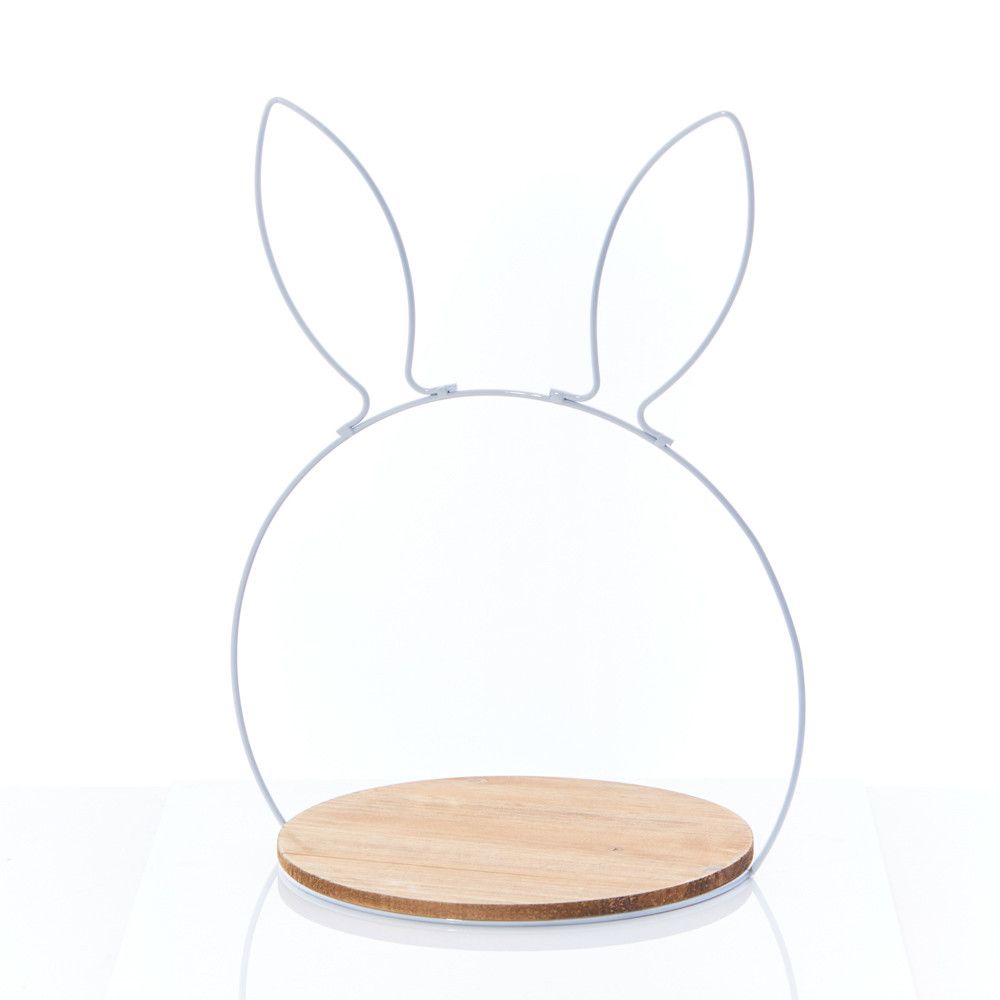 Bunny Wood and MetalServing Board