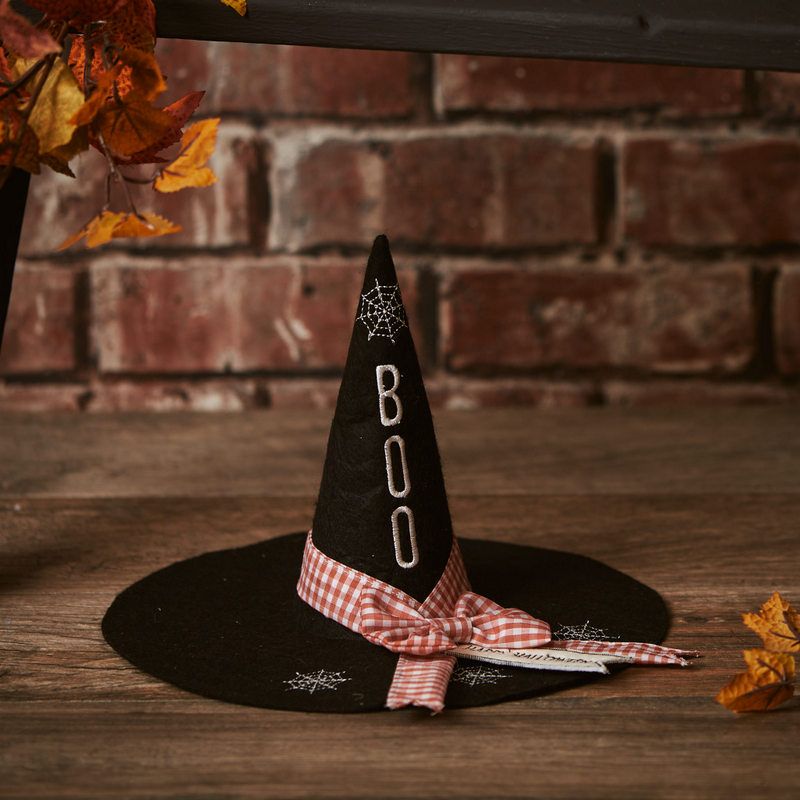 'Boo' Witch Hat Decoration