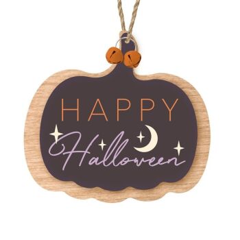 Happy Halloween Pumpkin Hanger