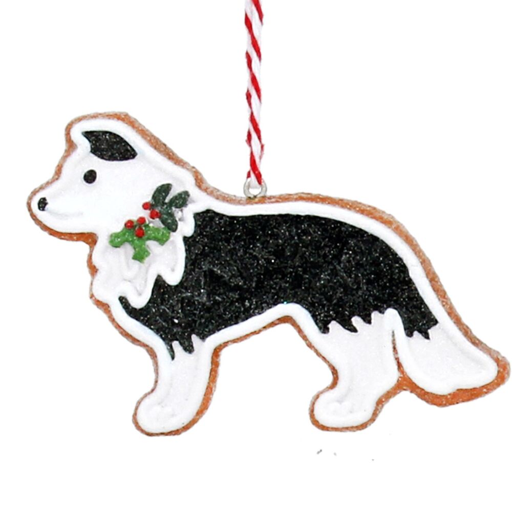 Gisela Graham Gingerbread Dog Decoration