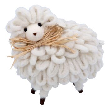 Gisela Graham Wooly Sheep Ornament