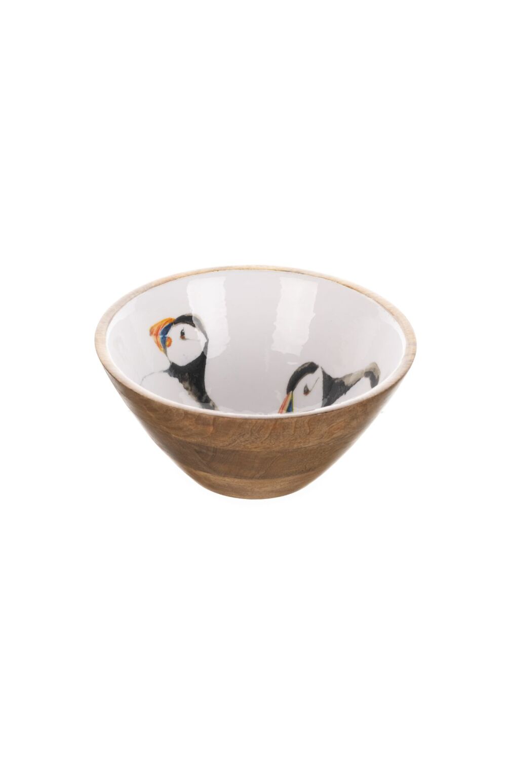 Puffin Wooden Salad Bowl