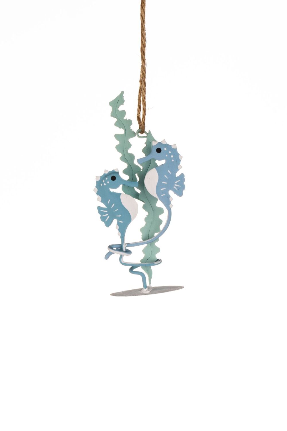 Hanging Blue Seahorse Decoration