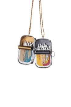 Sardines Tin Hanging Decoration