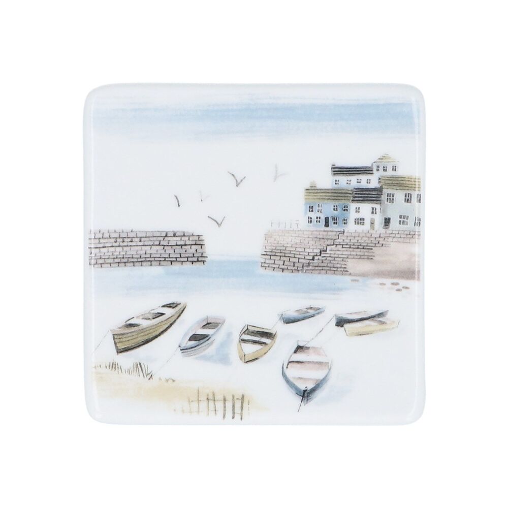 Gisela Graham Harbour China Coaster