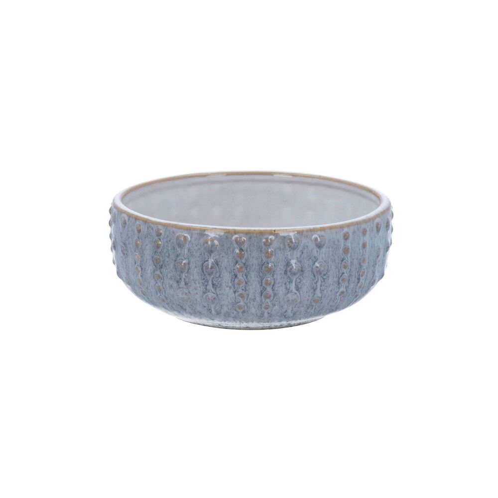 Gisela Graham Blue and White Textured Bowl