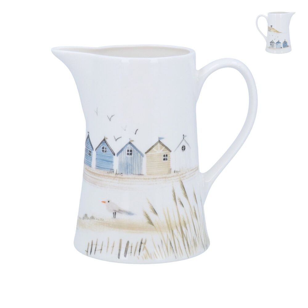 Gisela Graham Beach Hut China Jug - Medium