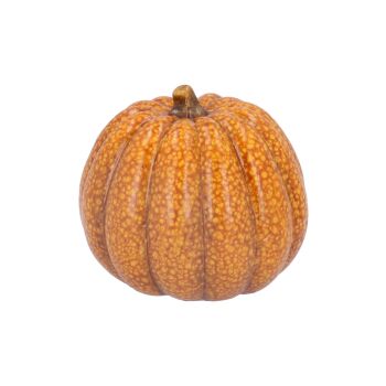 Gisela Graham Ochre Speckled Ceramic Pumpkin