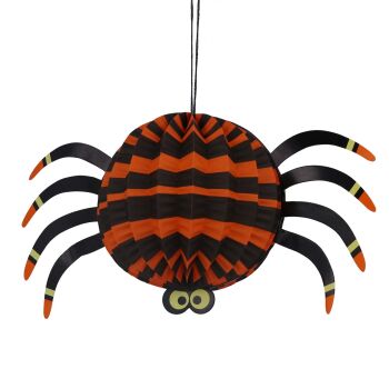 Gisela Graham Paper Honeycomb Spider Decoration