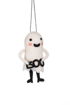 Felt Ghost Hanging Decoration