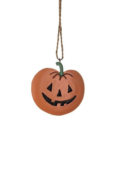 Metal Pumpkin Hanging Decoration