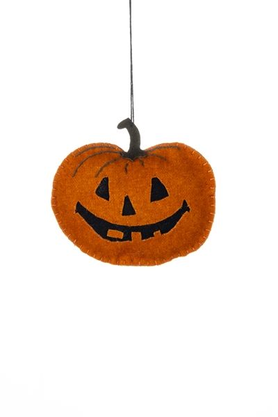 Felt Hanging Pumpkin Decoration