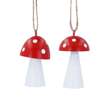 Gisela Graham Metal Toadstool Decoration