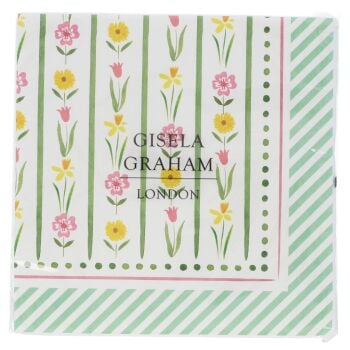 Gisela Graham Pastel Meadow Napkins - Pack of 20