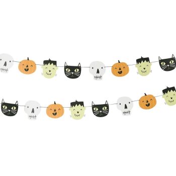 Spooky Friends Card Garland