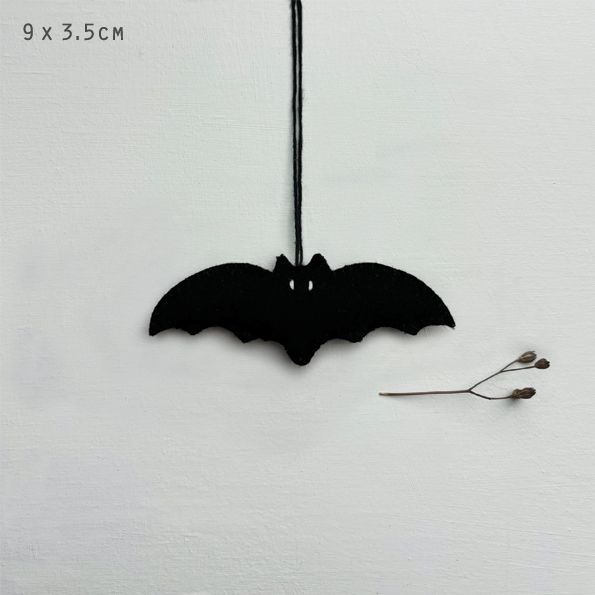 Felt Hanging Bat Decoration