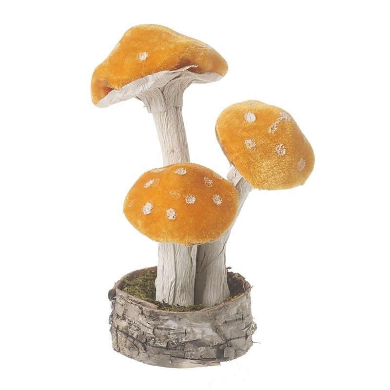 Velvet Orange Toadstools - Small