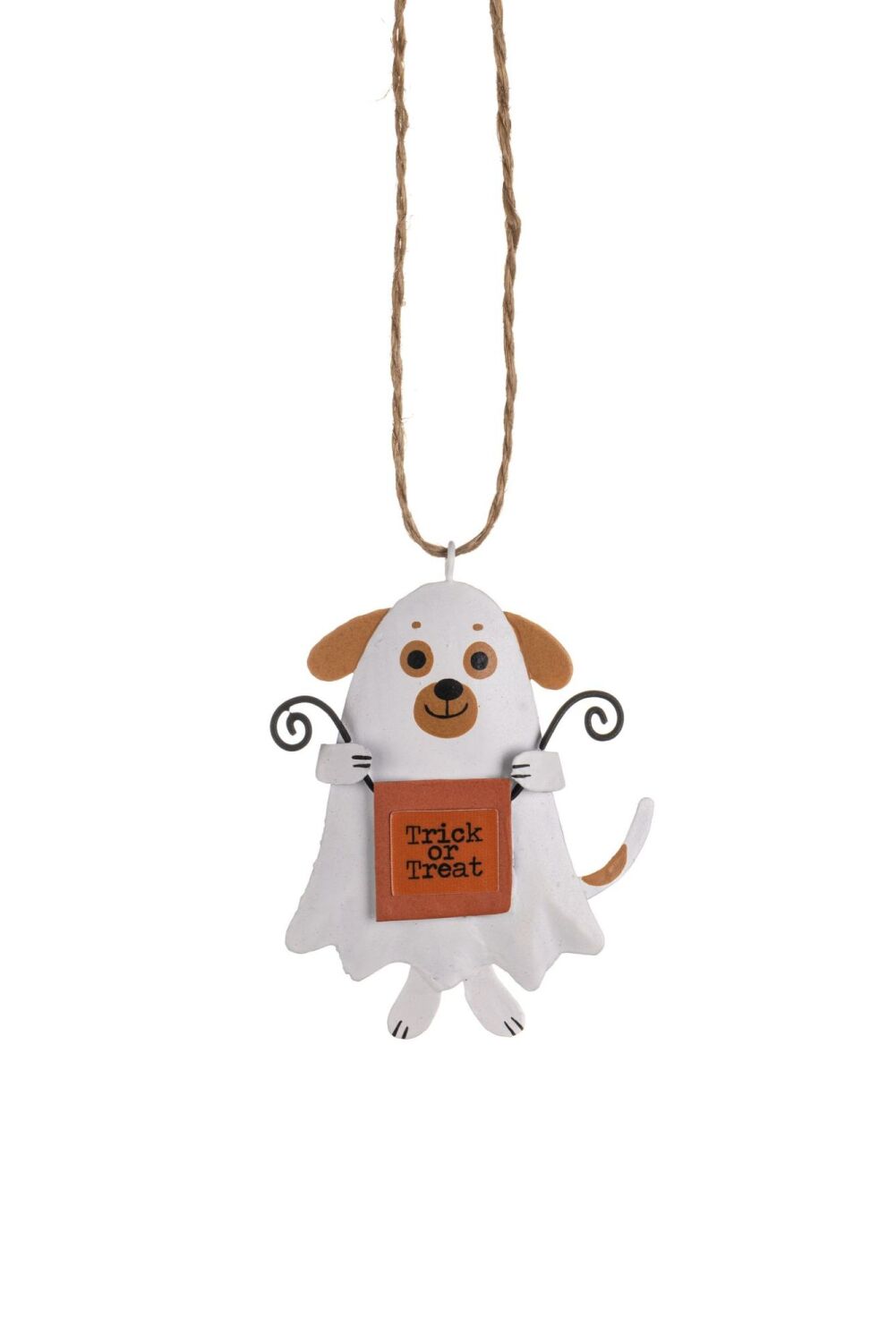 Hanging Ghost Dog Decoration