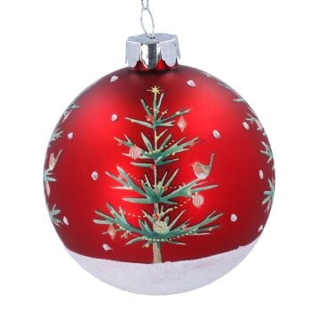 Matt Red Tree and Robin Bauble