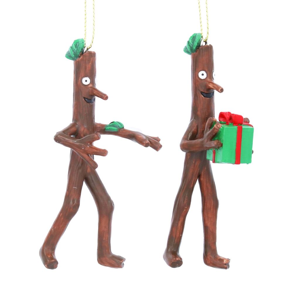 Resin Stick Man Decoration