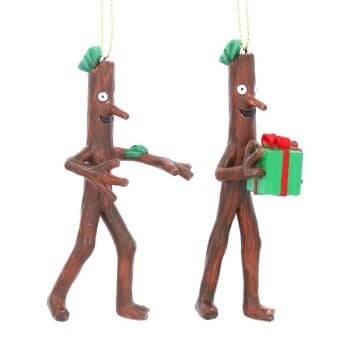 Resin Stick Man Decoration