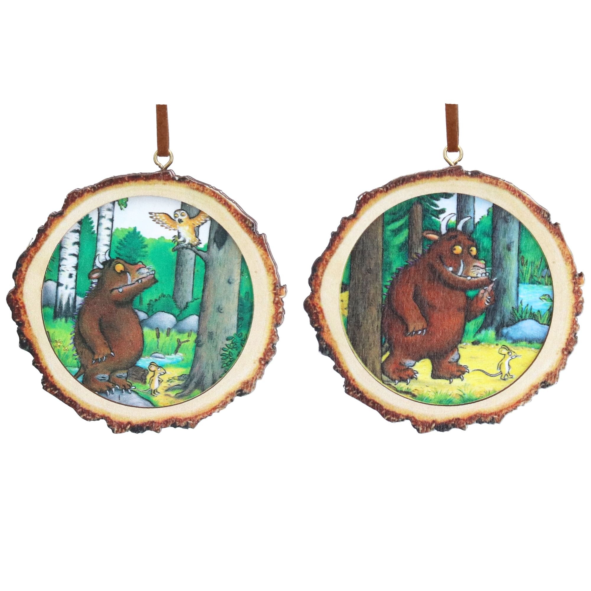 Gruffalo Wood Slice Decoration