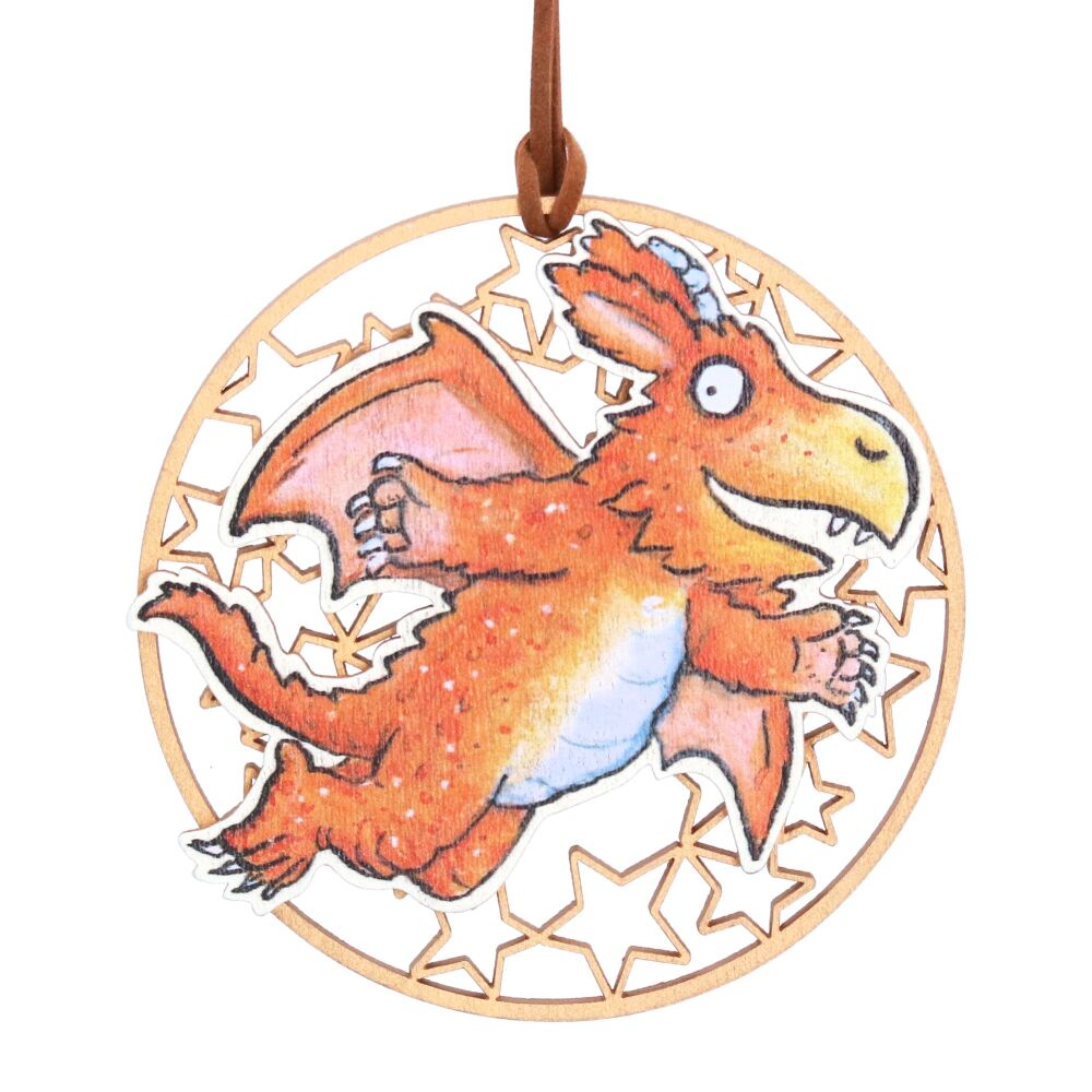 Zog Wood Slice Decoration