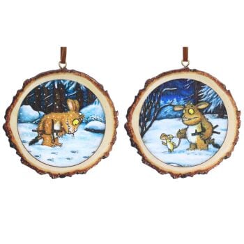 Gruffalo's Child Wood Slice Decoration