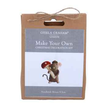 Gisela Graham Make your Own Mouse and Toadstool Decorations Kit
