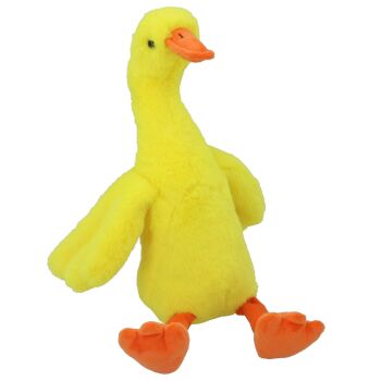 Plush Yellow Goose Toy