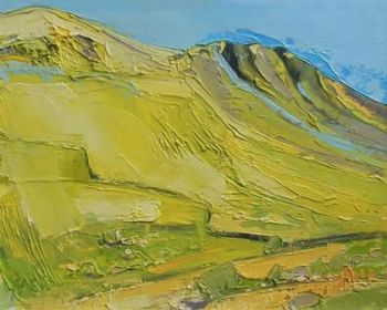 Yellow Hillside - Hartsop Dodd - PRINT